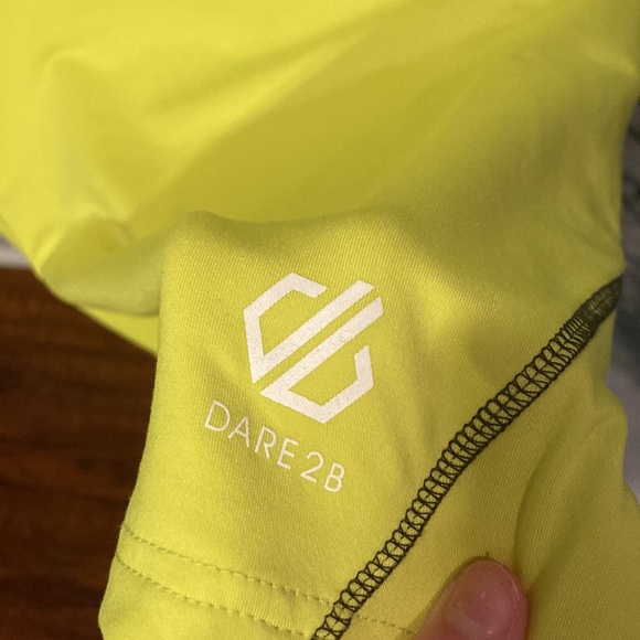 Dare2B Yellow Men’s Dry-fit Quarter-Zip Size Medium - Picture 6 of 6
